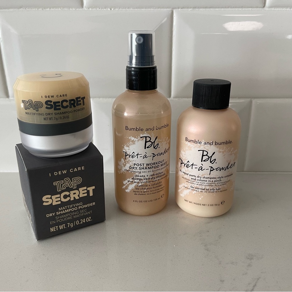 Bumble and bumble Pret a Powder Dry Shampoo Mist & Powder + Tap Secret Volumizer